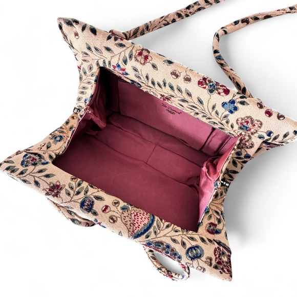 Vintage 1950s La France Structured Frame Bag, Mid Century Handbag Small - Picture 6 of 9